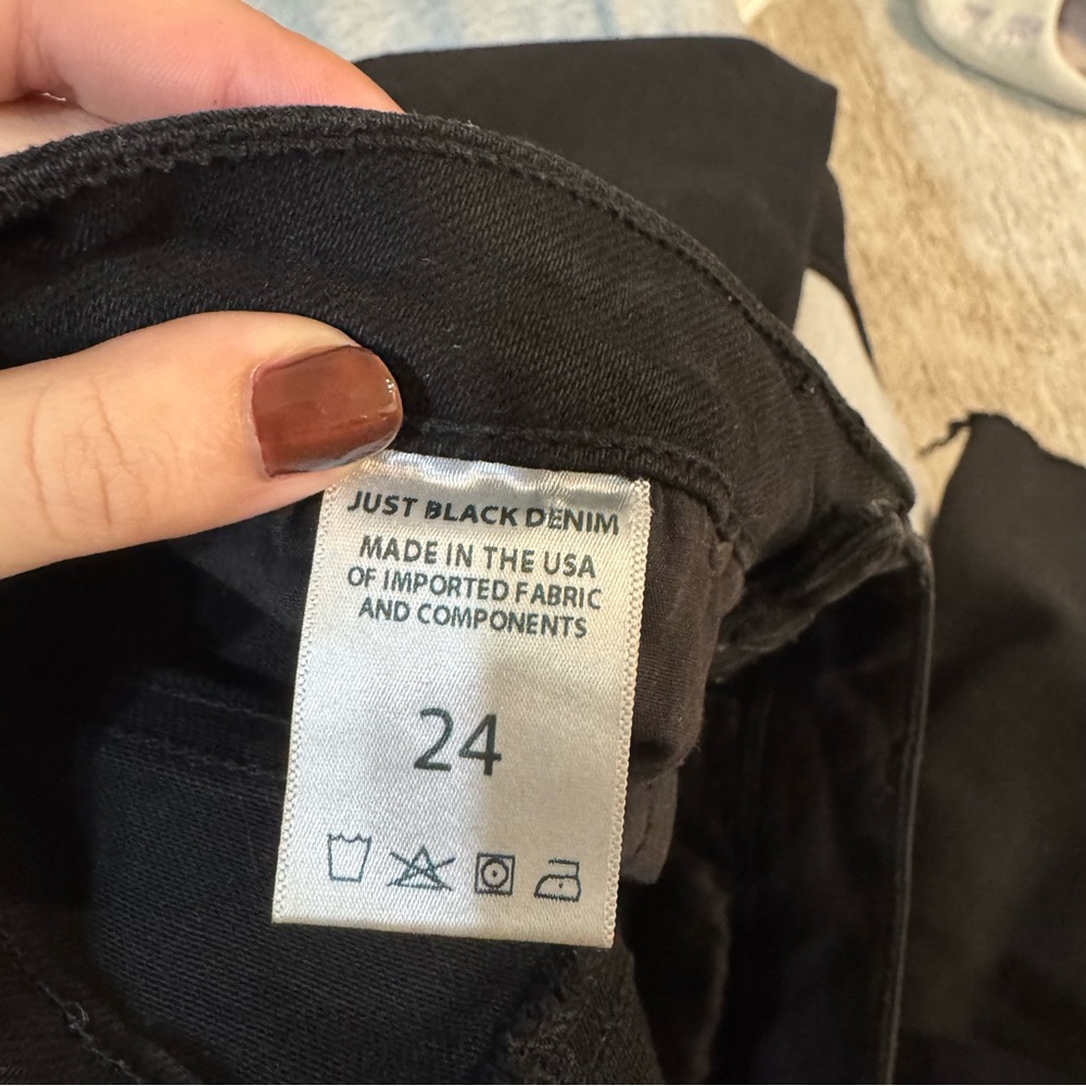 JBD Black Crop Flare Jeans - Picture 7 of 8